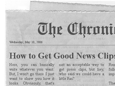 Created by the newspaper snippet generator