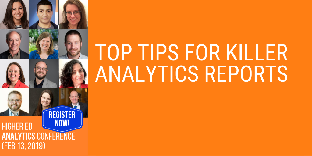 Top tops for killer analytics reports