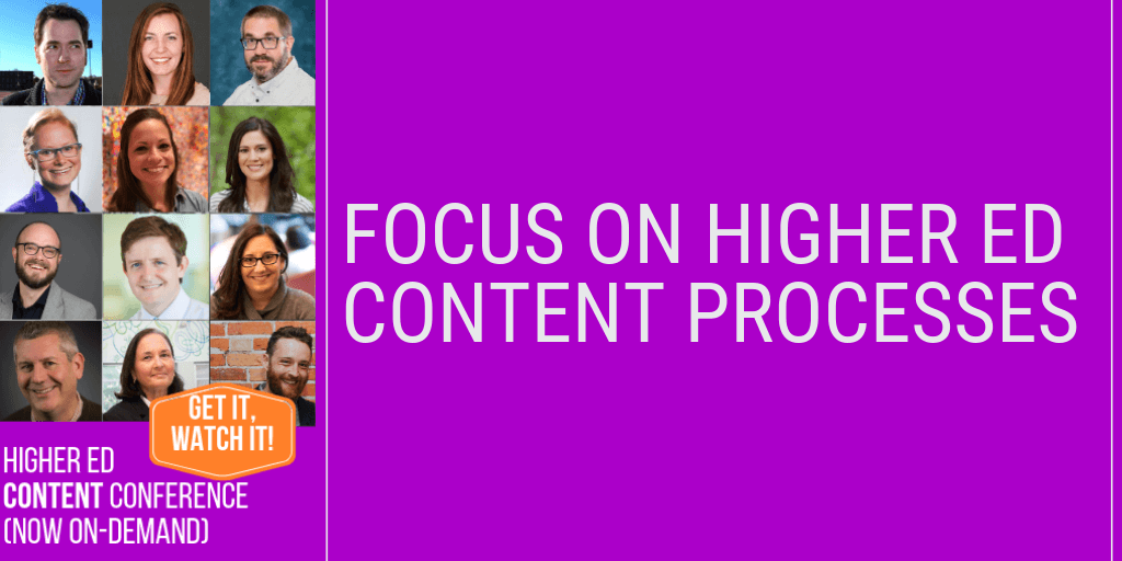 Higher Ed Content Processes